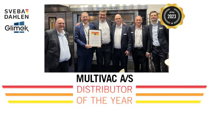 Distributor of the Year 2023 Multivac A/S